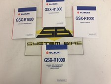 MANUALE USO E MANUTENZIONE SUZUKI GSX-R 1000 2007-2008 / OWNER'S MANUAL GSXR