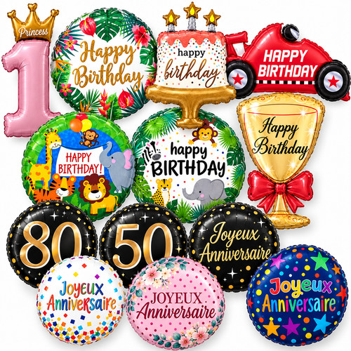 Palloncino foil compleanno