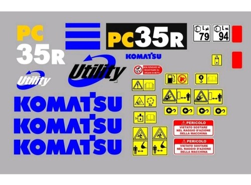 Komatsu r decalcomanie - pc,