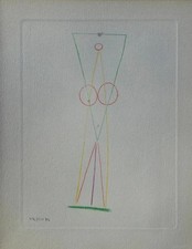 Pablo PICASSO : Femme bustée