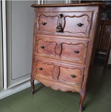 Angoliera Credenza ANTICA Primi 800 ! Legno MASSICCIO Noce Luigi Filippo vintage