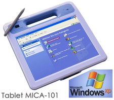 MICA-101 MOBILE COMPUTER 26 cm 10,4" TOUCHSCREEN WINDOWS XP + REPLICATORE PORTA