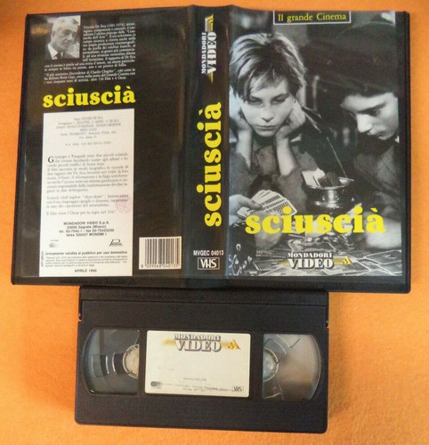 Vhs film sciuscia vittorio - vhs, de