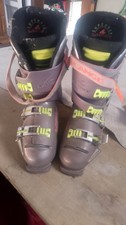LANGE XR9 GRAY NEON SKI BOOTS