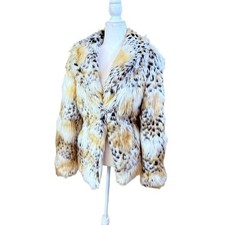 Cappotto lince pelliccia