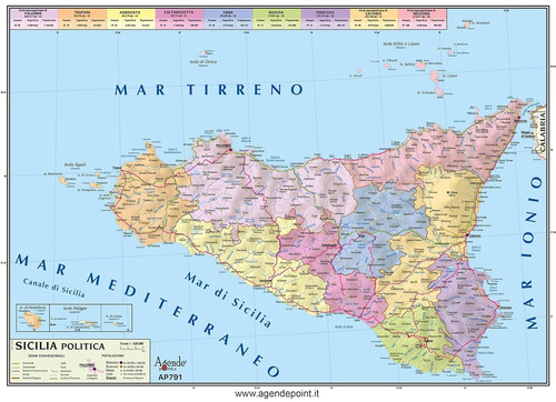 Cartina regionale 21x30 - regionale,