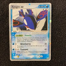 Pokemon Kyogre EX HOLO 037 | NINTENDO BLACK STAR PROMO | ITA