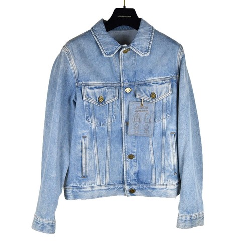 Louis vuitton denim jacket - denim,