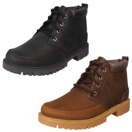 Uomo clarks leather stivaletti - leather,