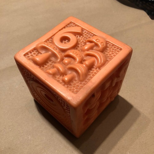 Cubo dado giocattolo gomma - dado,