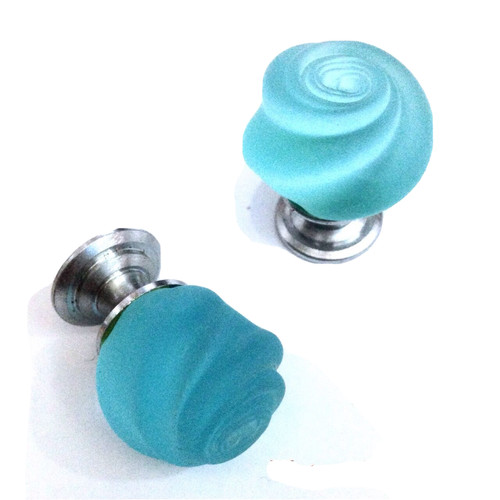 Pomolo vetro murano - vetro, d.mm.25