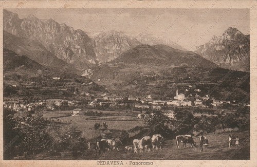 1934 pedavena panorama - 1934,