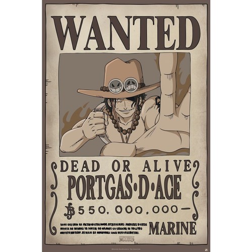 Poster one piece wanted - poster,