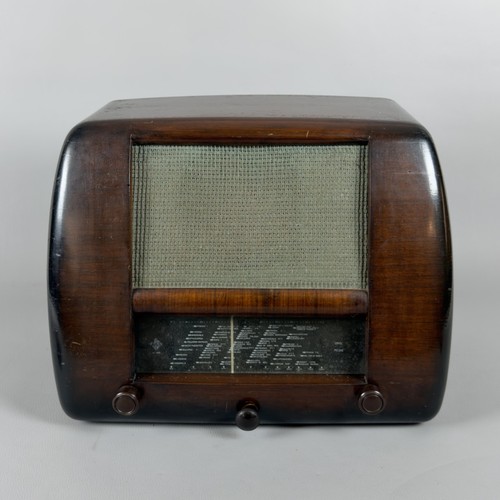 Radio valvolare legno - radio,