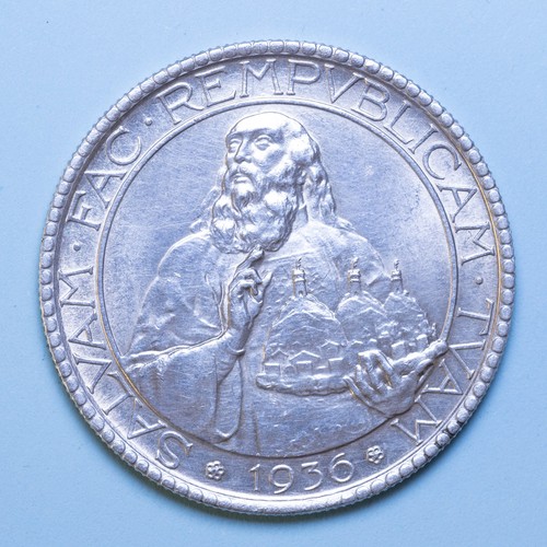 San marino lire 1936 raro - 1936,