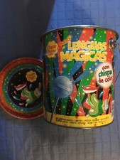 Chupa Chups Latta Vintage Contenitore Chupachups Anni 2000 Commercio Negozio
