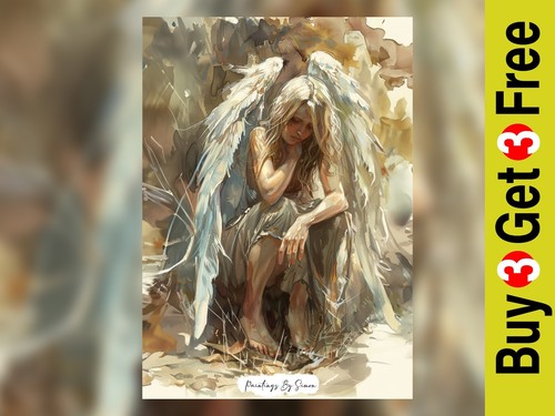 Bellissima arte angelo stampa - bellissima,