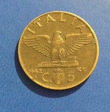 MONETA REGNO ITALIA VITTORIO