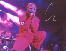 COREY TAYLOR AUTOGRAFO FIRMATO 'SLIPKNOT' 'STONE SOUR' 11X14 FOTO BECKETT 197