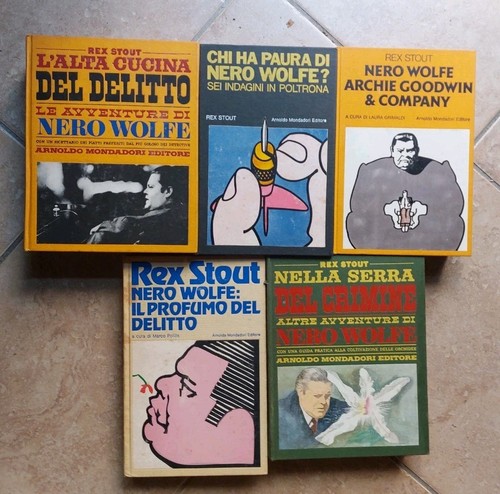 Lotto libri gialli - gialli, mondadori