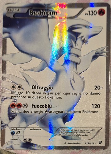 Reshiram 113 114 full - full, art