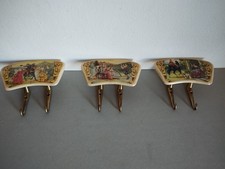 3 appendiabiti da parete anni