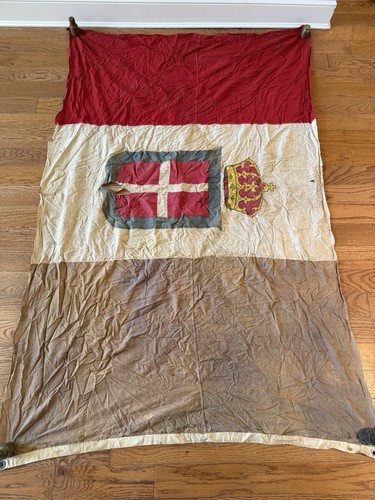 Antica bandiera reale - reale, italiana