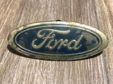 FORD 114MM LOGO SIGLA EMBLEMA FREGIO STEMMA SCRITTA TARGHETTA BADGE OVALE PLACCA