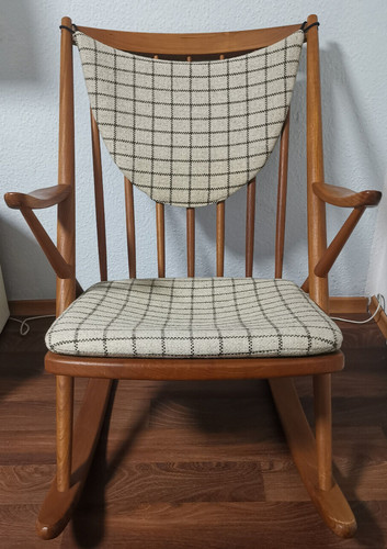 Bramin sedia dondolo teak - a,