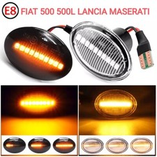 COPPIA FRECCE LATERALI DINAMICHE LED PER FIAT ABARTH 500 500L 595 4C LANCIA
