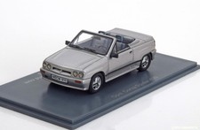 OPEL CORSA SPIDER I20 SILVER NEO 45916 1/43 SILBER RESIN LIMITED EDITION ARGENT