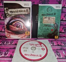 ?? MANHUNT 2 ROCKSTAR GAMES PAL UK ?? NINTENDO Wii CIB CIB COMPLETO PERFETTO