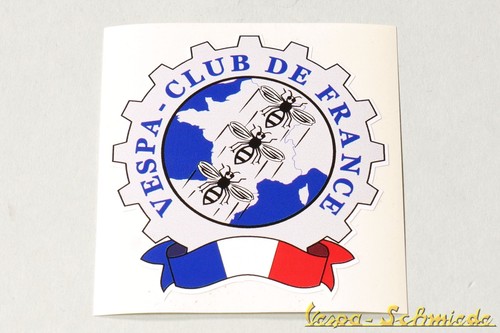 Adesivo decorativo vespa club - decorativo, "vespa