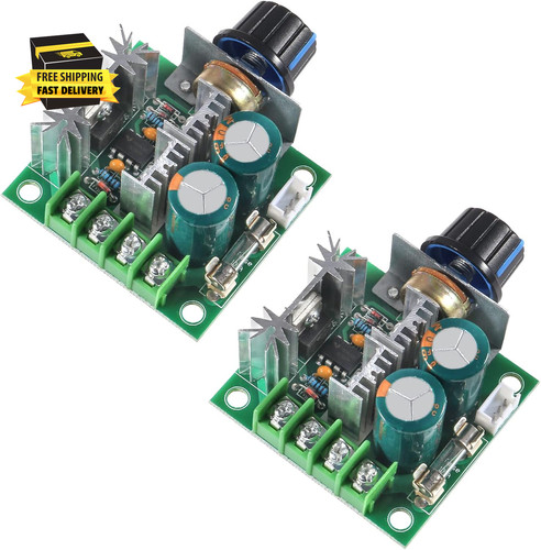 2pcs 12v 40v 10a - pwm, motore