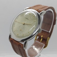 Orologio Da Polso Uomo Vintage Vetta Jumbo Revisionato Perfettamente Funzionante