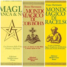 Il mondo magico Paracelso Jacob Bohme Magia Bianca Nera Hartmann Mediterranee 