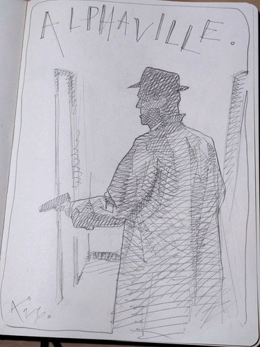 Alphaville movie godard - alphaville,