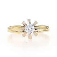 Oro giallo diamante vintage - diamante,