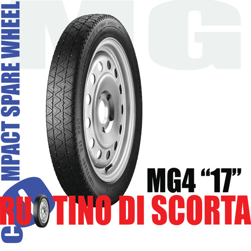 Kit ruotino scorta 17 - ruotino, di