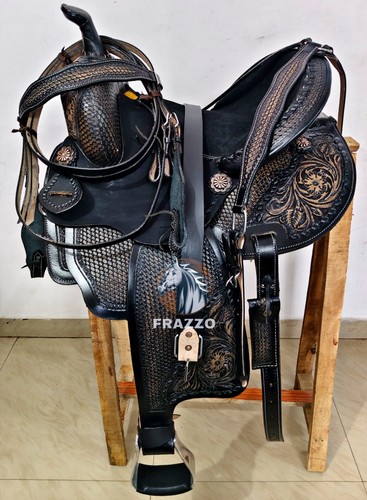 Sella per cavalli pelle - in,