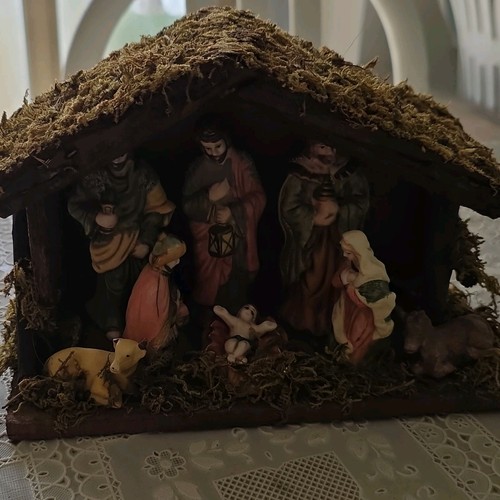 Presepe natività completa - presepe,