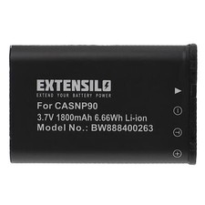 Batería para Casio Exilim EX-H10BK EX-FH100BK EX-H10 EX-H15 EX-FH100 1800mAh
