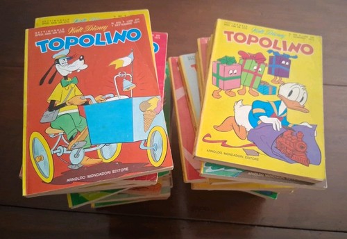 Lotto topolino disney anni - topolino,