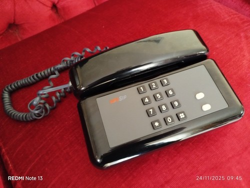 Telefono sip vintage - sip, nero