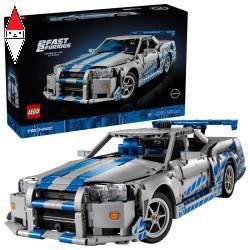 Lego technic auto nissan - auto,