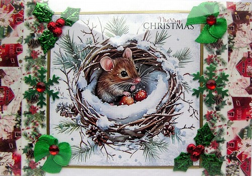Biglietto natale buon - di,