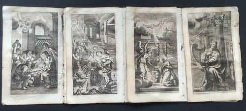 Lotto incisioni antiche 1702 - lotto,