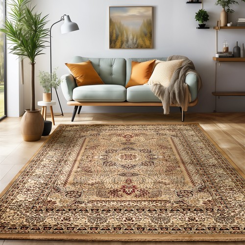 Tappeto orientale design bordo