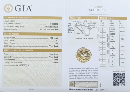 Diamante naturale certificato