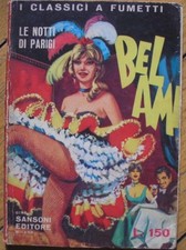 I CLASSICI A FUMETTI SANSONI EDITORE 10 BEL AMI SERGIO ZANIBONI